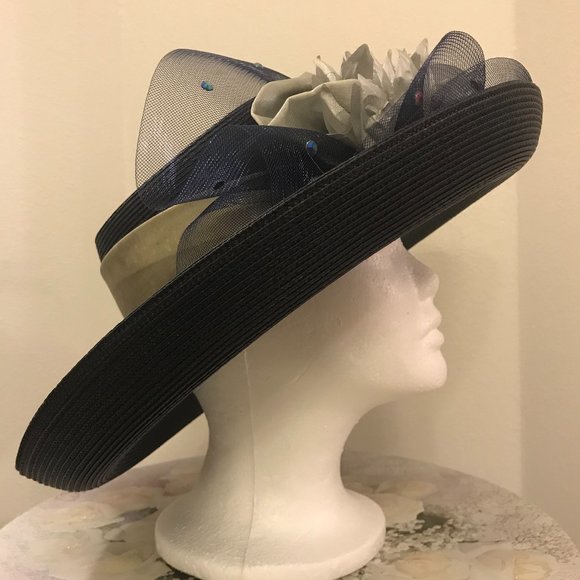 Navy & Grey Hat